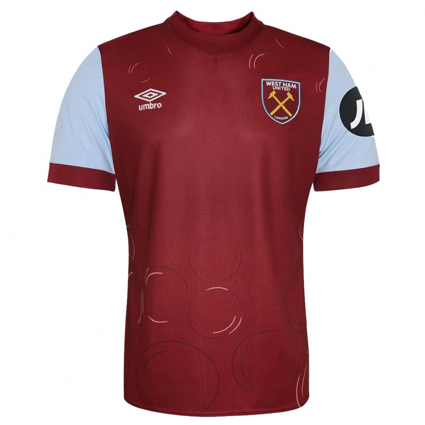 Niño Fútbol Camiseta Aaron Cresswell #3 Granate 1ª Equipación 2023/24