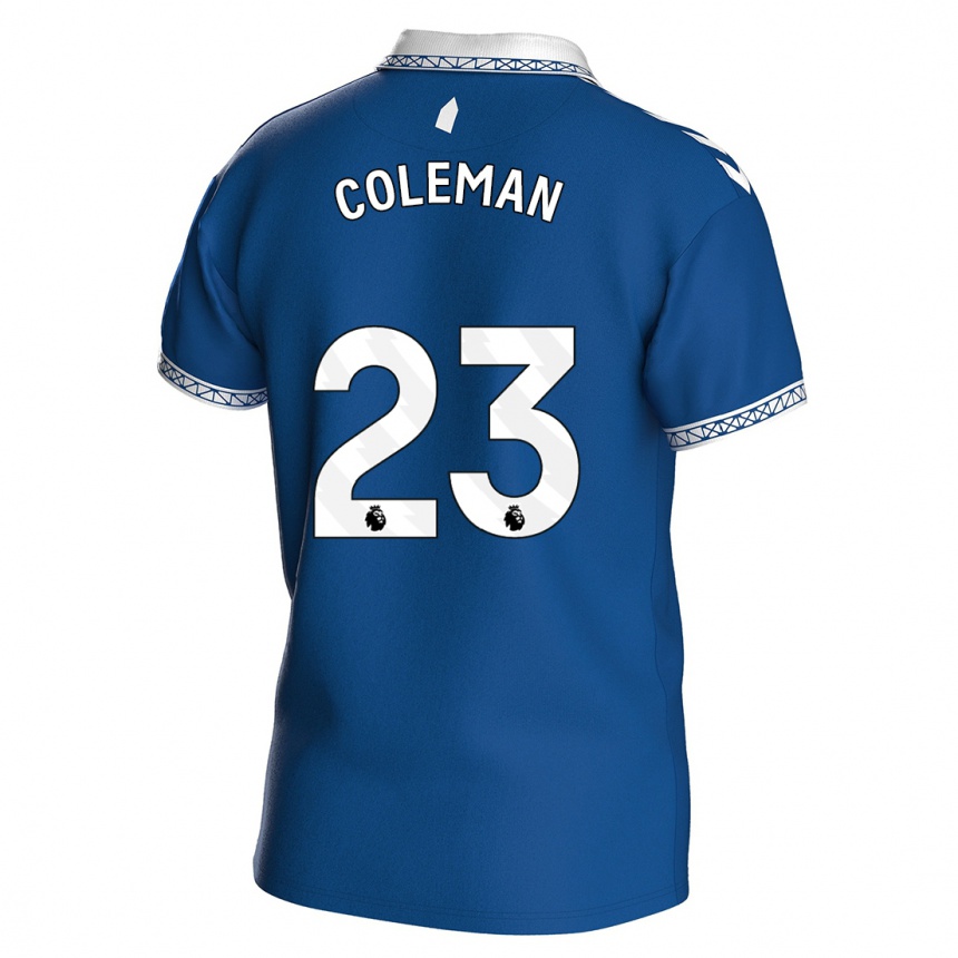 Niño Fútbol Camiseta Seamus Coleman #23 Azul Real 1ª Equipación 2023/24