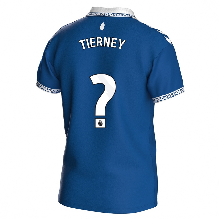 Niño Fútbol Camiseta Jack Tierney #0 Azul Real 1ª Equipación 2023/24