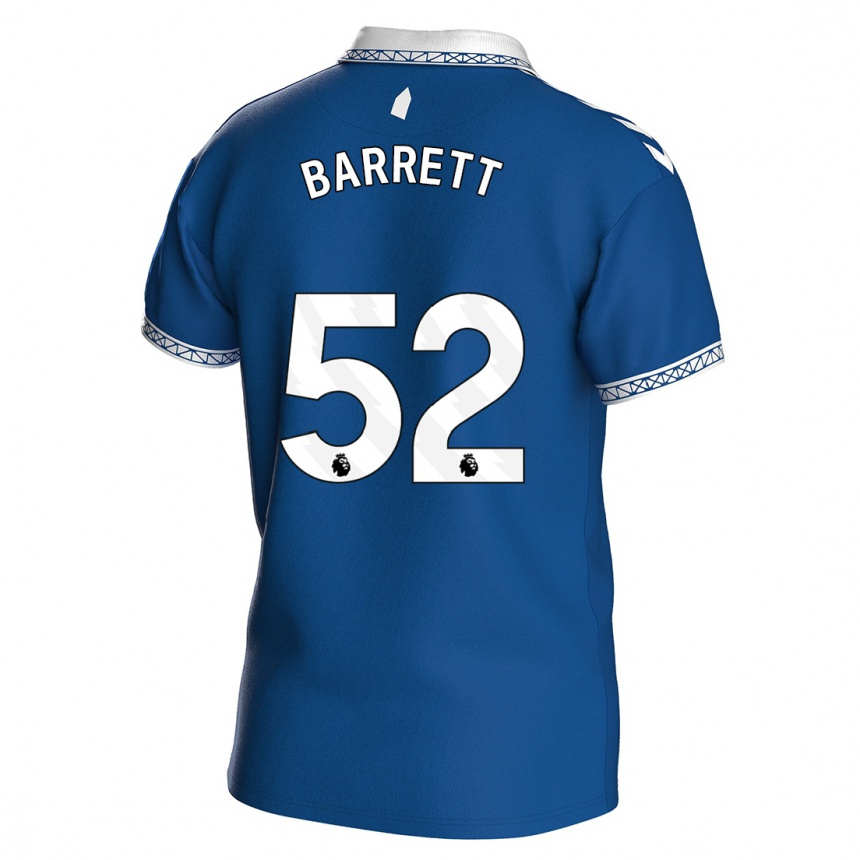 Niño Fútbol Camiseta Jack Barrett #52 Azul Real 1ª Equipación 2023/24