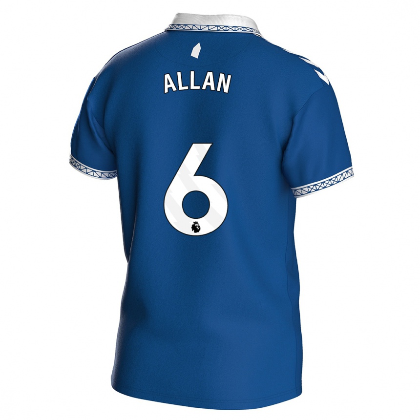 Niño Fútbol Camiseta Allan #6 Azul Real 1ª Equipación 2023/24