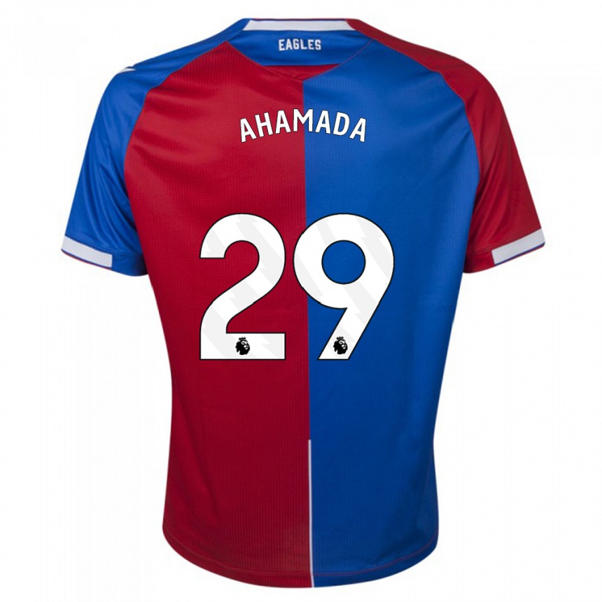 Niño Fútbol Camiseta Naouirou Ahamada #29 Rojo Azul 1ª Equipación 2023/24