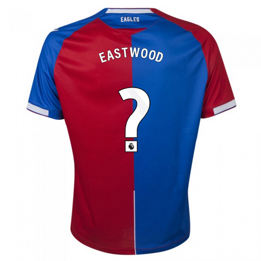 Niño Fútbol Camiseta William Eastwood #0 Rojo Azul 1ª Equipación 2023/24