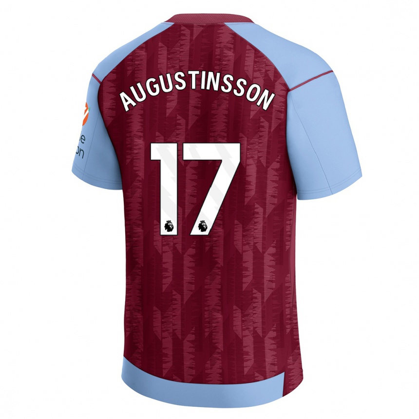 Niño Fútbol Camiseta Ludwig Augustinsson #17 Azul Claro 1ª Equipación 2023/24