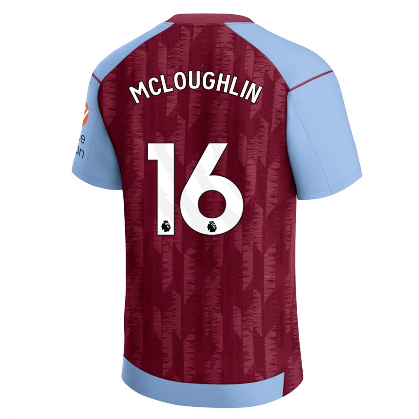 Niño Fútbol Camiseta Olivia Mcloughlin #16 Azul Claro 1ª Equipación 2023/24