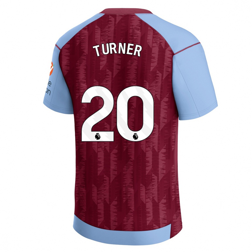 Niño Fútbol Camiseta Danielle Turner #20 Azul Claro 1ª Equipación 2023/24