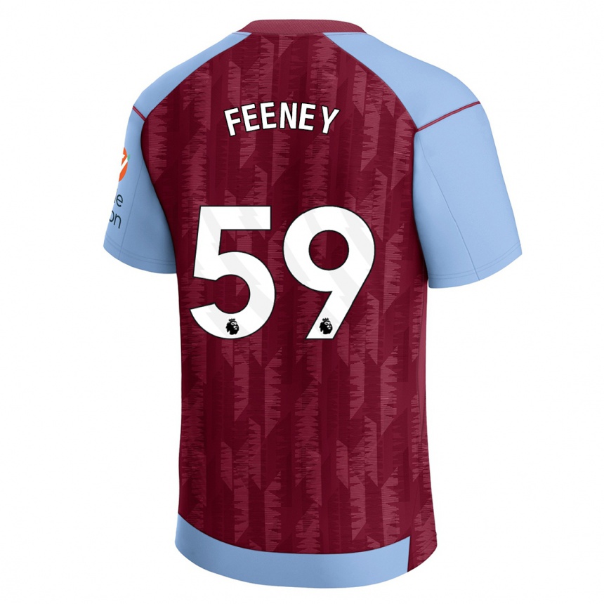 Niño Fútbol Camiseta Josh Feeney #59 Azul Claro 1ª Equipación 2023/24