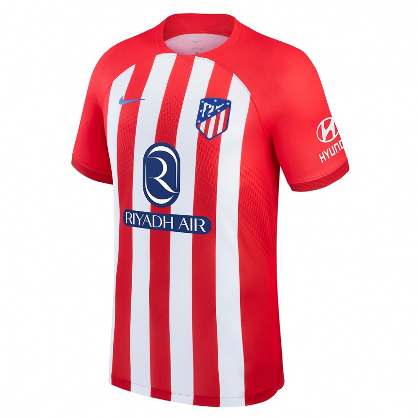 Niño Fútbol Camiseta Antoine Griezmann #7 Rojo Blanco 1ª Equipación 2023/24