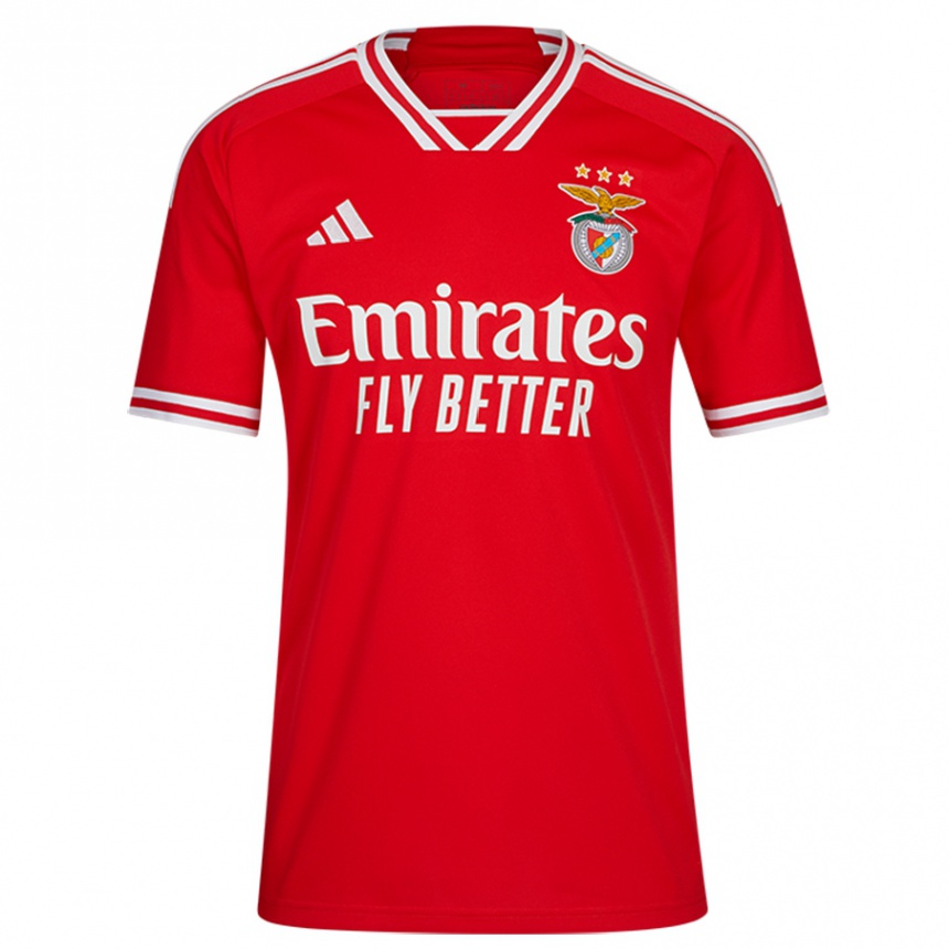 Niño Fútbol Camiseta Lucas Verissimo #4 Rojo 1ª Equipación 2023/24