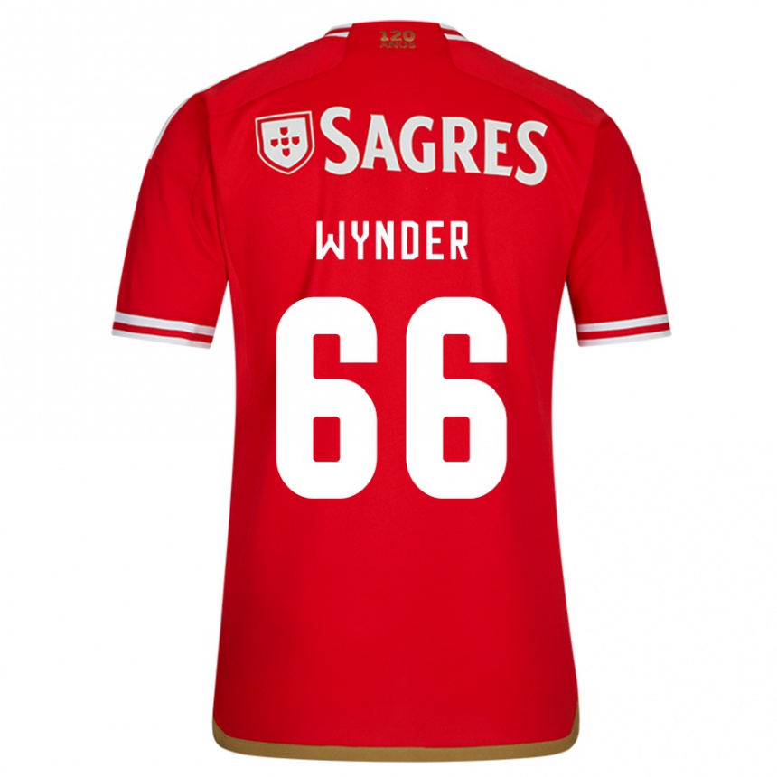 Niño Fútbol Camiseta Joshua Wynder #66 Rojo 1ª Equipación 2023/24