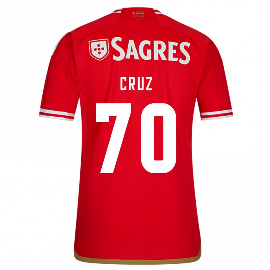 Niño Fútbol Camiseta Filipe Cruz #70 Rojo 1ª Equipación 2023/24