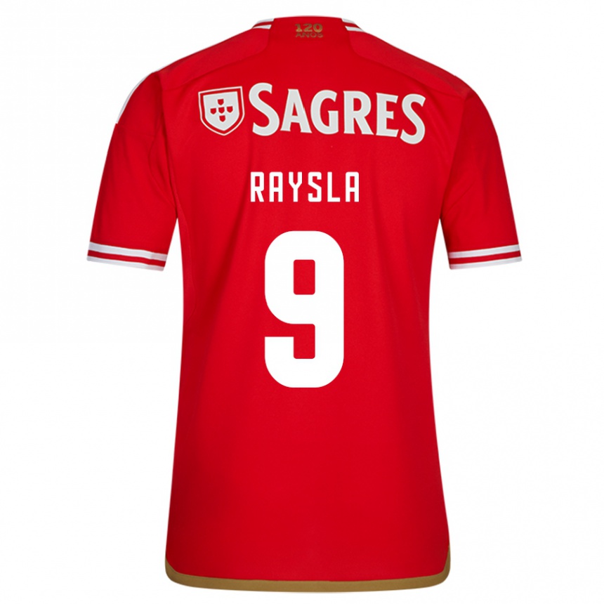 Niño Fútbol Camiseta Nycole Raysla #9 Rojo 1ª Equipación 2023/24