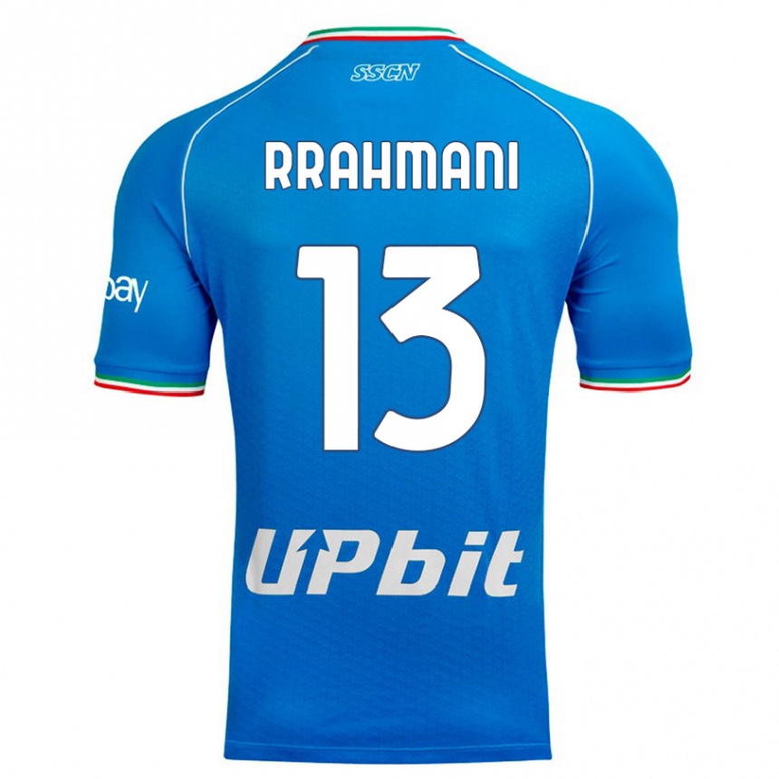 Niño Fútbol Camiseta Amir Rrahmani #13 Cielo Azul 1ª Equipación 2023/24