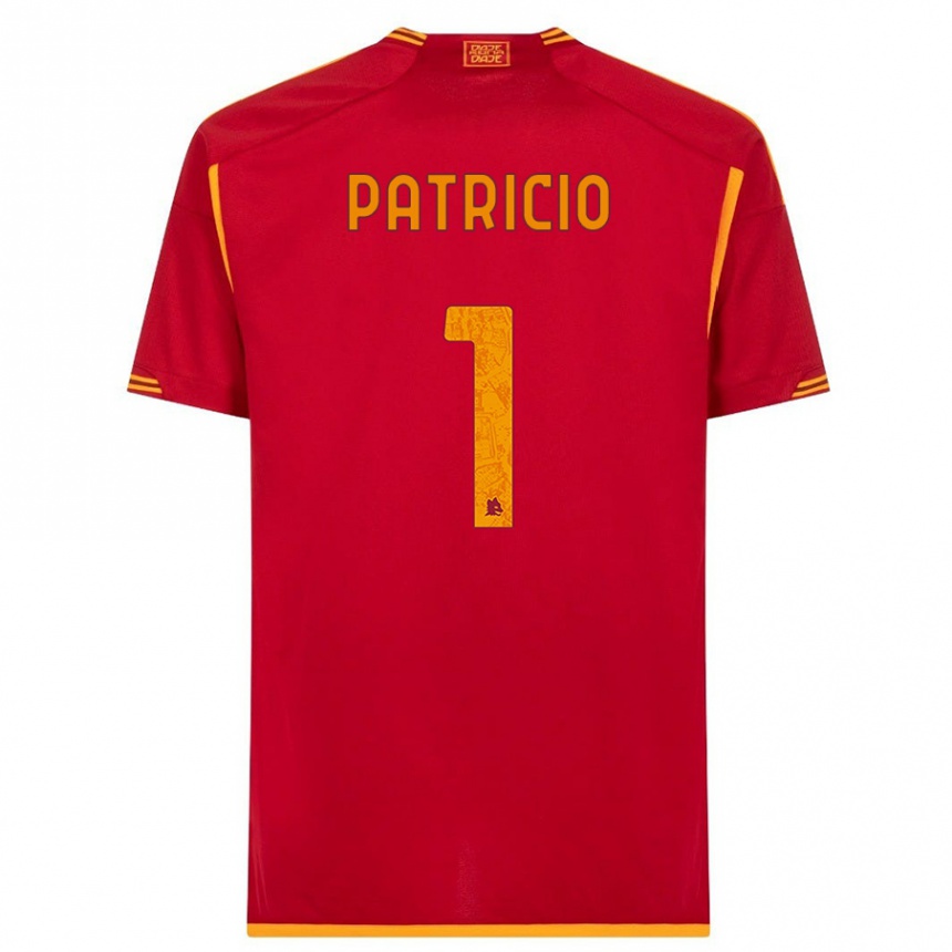 Niño Fútbol Camiseta Rui Patricio #1 Rojo 1ª Equipación 2023/24