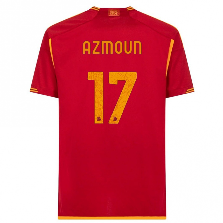 Niño Fútbol Camiseta Sardar Azmoun #17 Rojo 1ª Equipación 2023/24