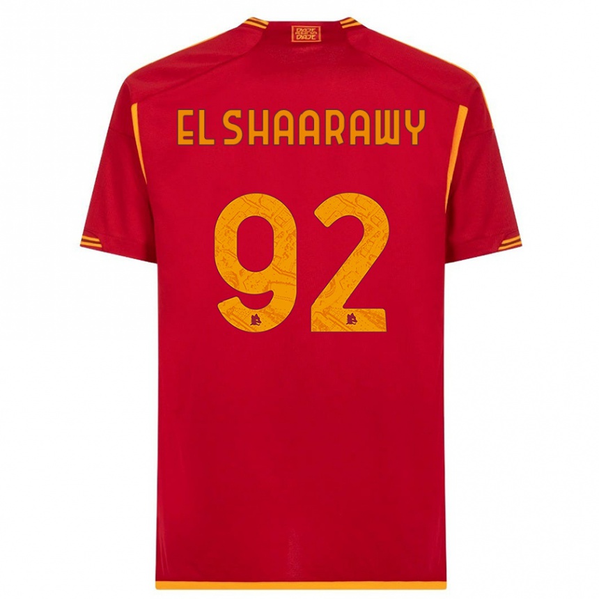 Niño Fútbol Camiseta Stephan El Shaarawy #92 Rojo 1ª Equipación 2023/24