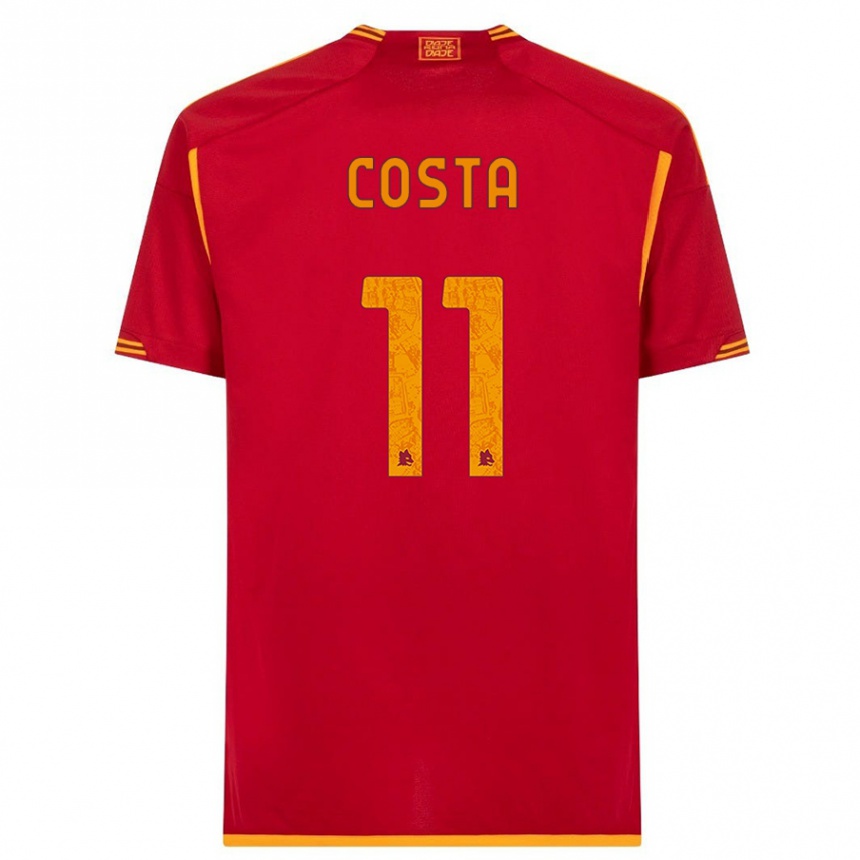 Niño Fútbol Camiseta João Costa #11 Rojo 1ª Equipación 2023/24