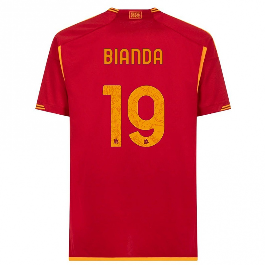 Niño Fútbol Camiseta William Bianda #19 Rojo 1ª Equipación 2023/24