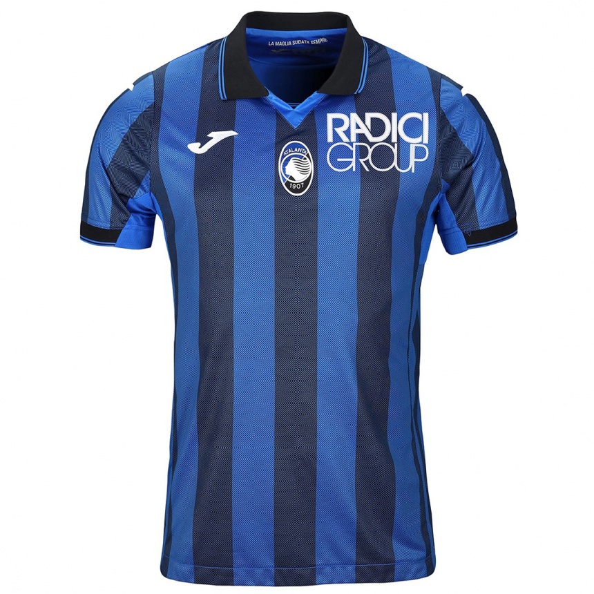 Niño Fútbol Camiseta Lorenzo Bernasconi #33 Azul Negro 1ª Equipación 2023/24