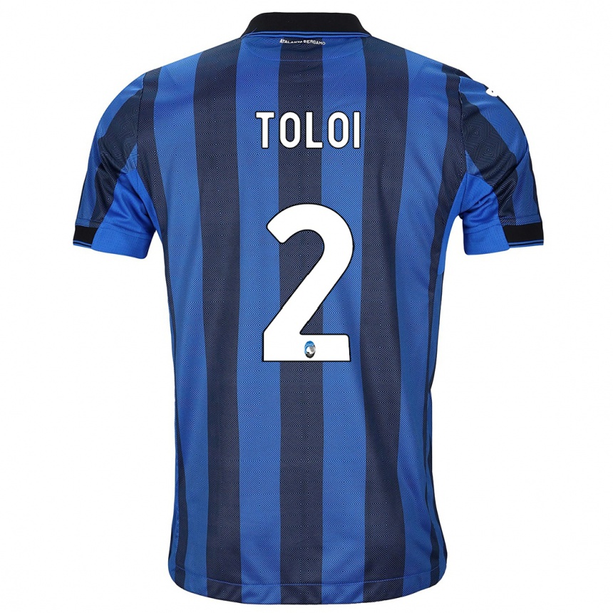 Niño Fútbol Camiseta Rafael Tolói #2 Azul Negro 1ª Equipación 2023/24