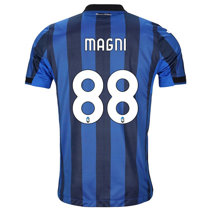 Niño Fútbol Camiseta Gloria Magni #88 Azul Negro 1ª Equipación 2023/24