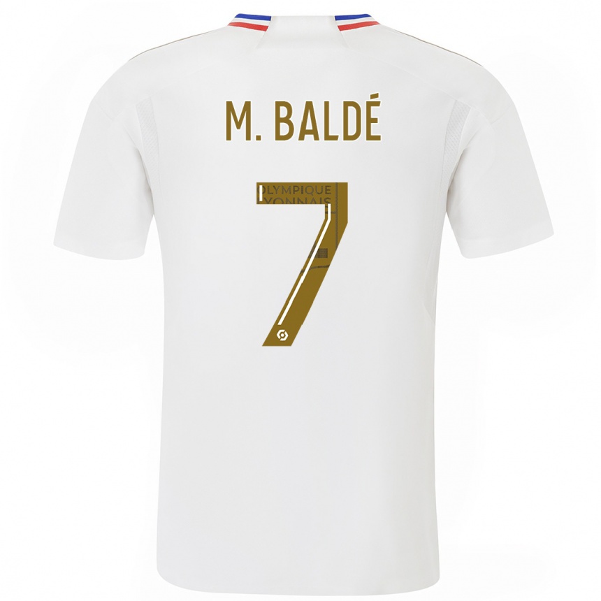 Niño Fútbol Camiseta Mama Baldé #7 Blanco 1ª Equipación 2023/24