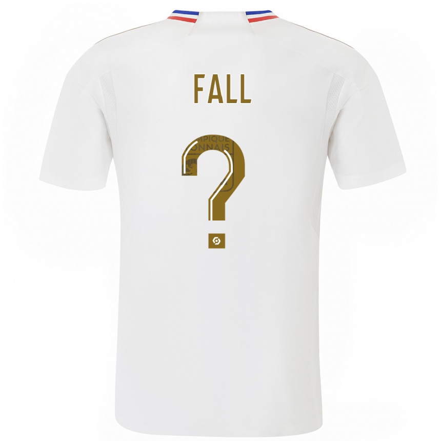 Niño Fútbol Camiseta Ibrahima Fall #0 Blanco 1ª Equipación 2023/24