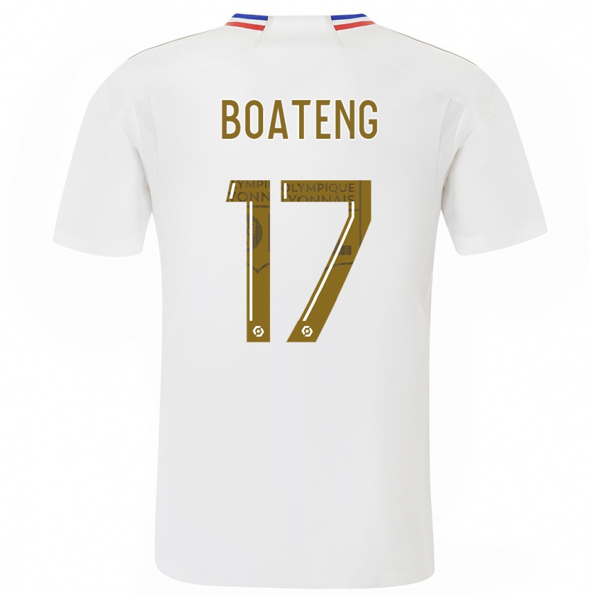Niño Fútbol Camiseta Jerome Boateng #17 Blanco 1ª Equipación 2023/24