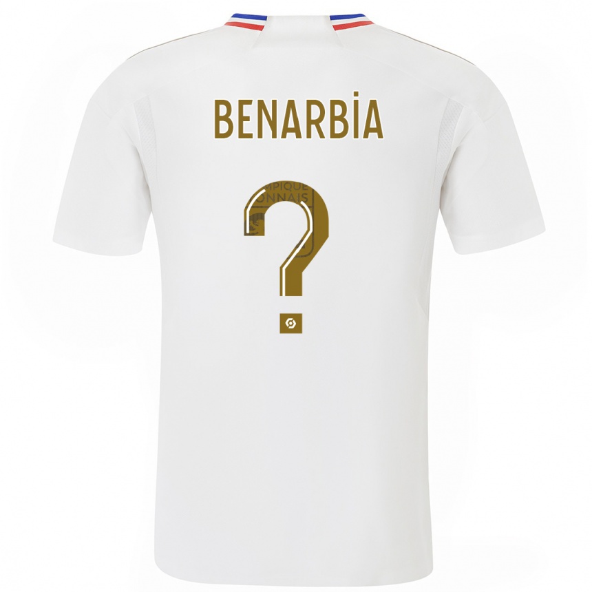 Niño Fútbol Camiseta Fares Benarbia #0 Blanco 1ª Equipación 2023/24