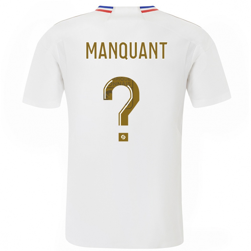 Niño Fútbol Camiseta Joris Manquant #0 Blanco 1ª Equipación 2023/24