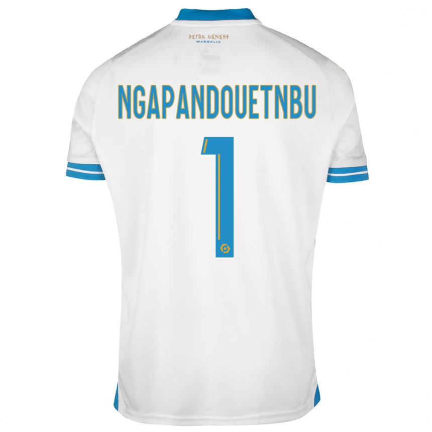 Niño Fútbol Camiseta Simon Ngapandouetnbu #1 Blanco 1ª Equipación 2023/24