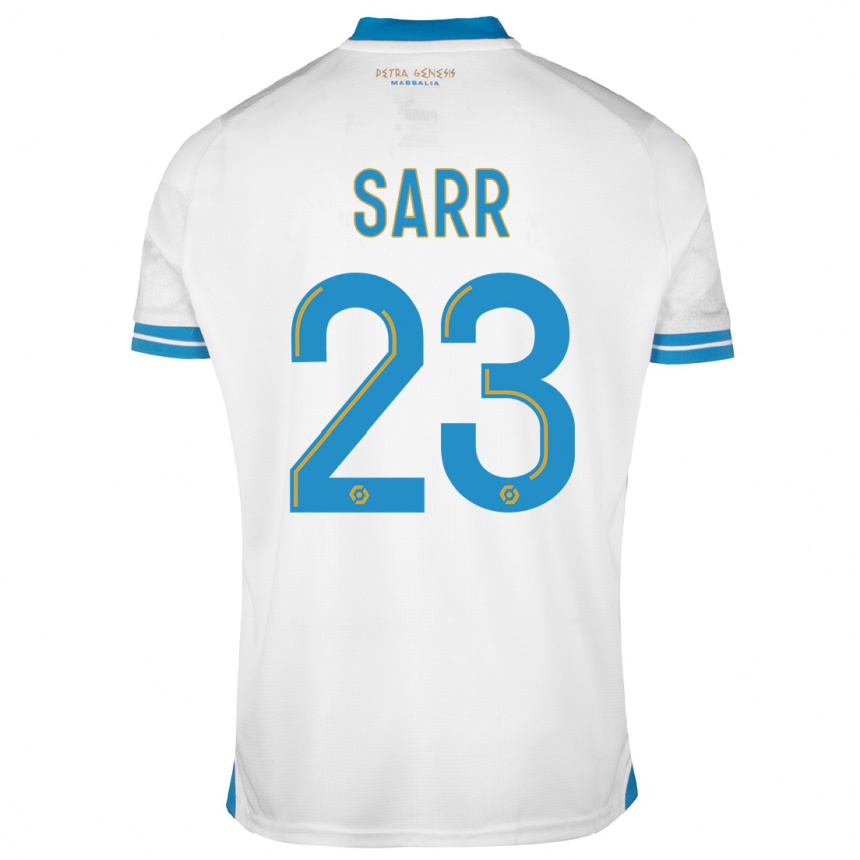 Niño Fútbol Camiseta Ismaïla Sarr #23 Blanco 1ª Equipación 2023/24