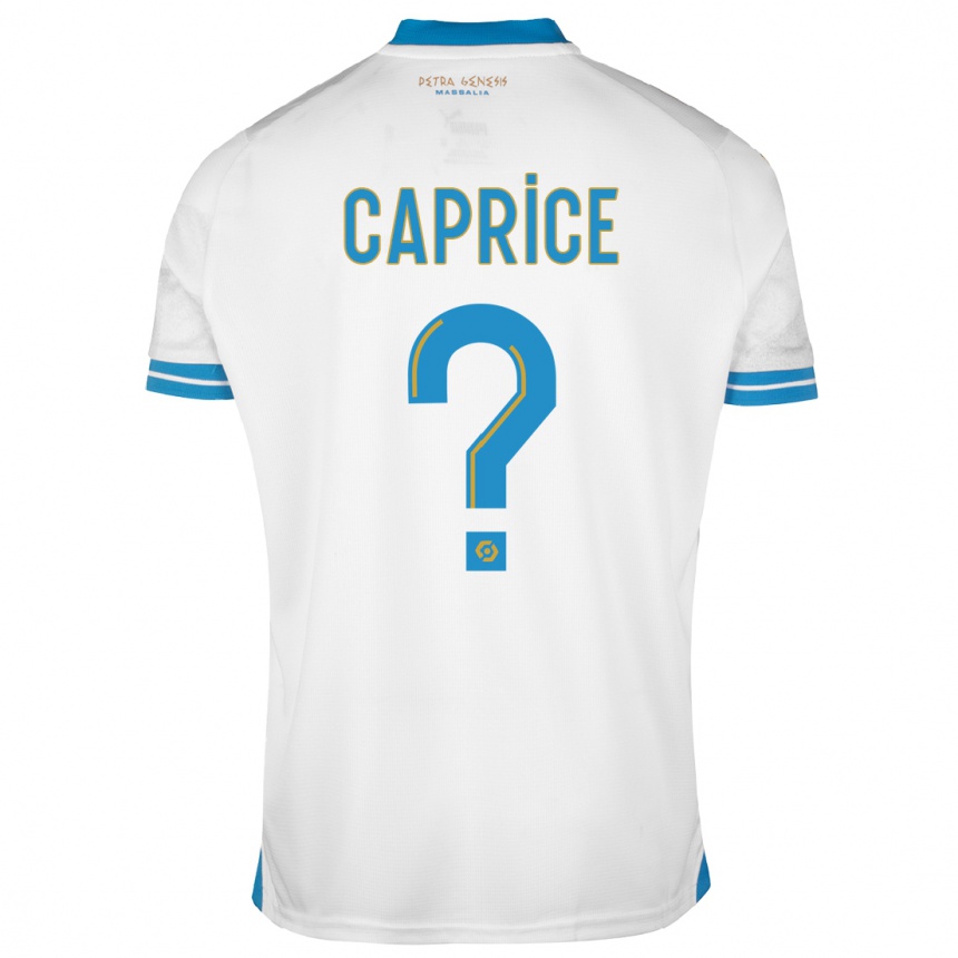 Niño Fútbol Camiseta Amay Caprice #0 Blanco 1ª Equipación 2023/24