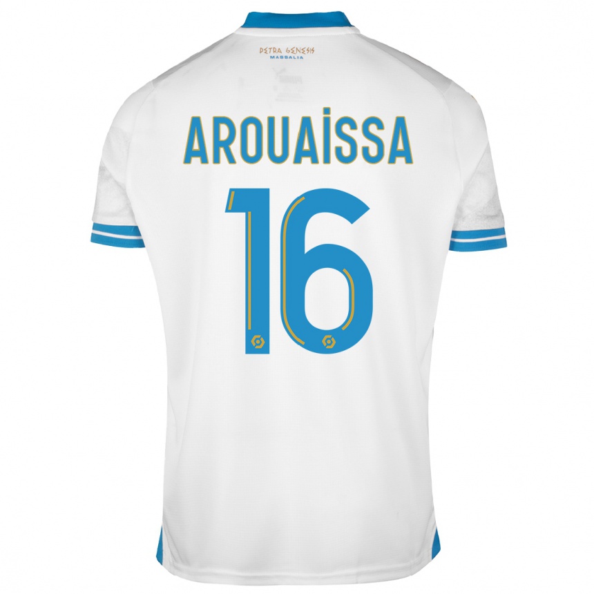 Niño Fútbol Camiseta Ines Arouaissa #16 Blanco 1ª Equipación 2023/24