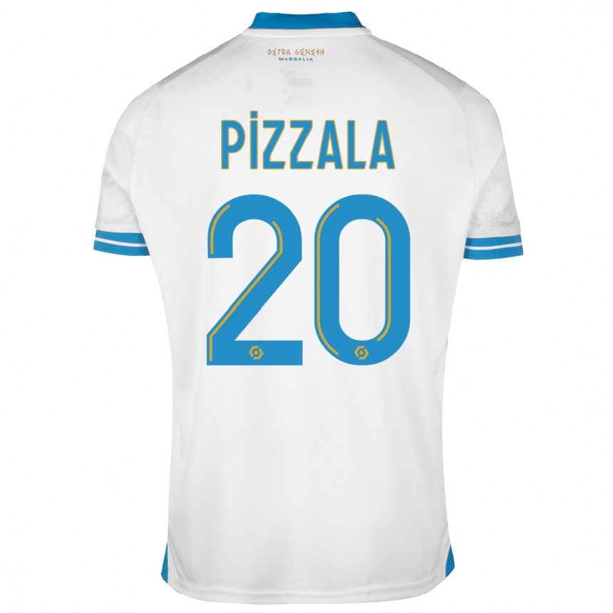 Niño Fútbol Camiseta Caroline Pizzala #20 Blanco 1ª Equipación 2023/24