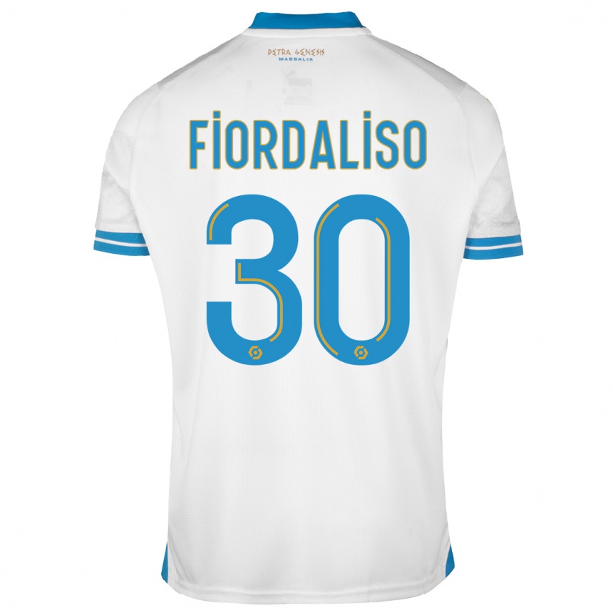 Niño Fútbol Camiseta Thelma Fiordaliso #30 Blanco 1ª Equipación 2023/24