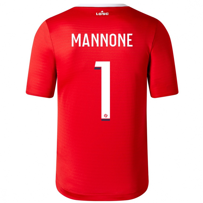 Niño Fútbol Camiseta Vito Mannone #1 Rojo 1ª Equipación 2023/24