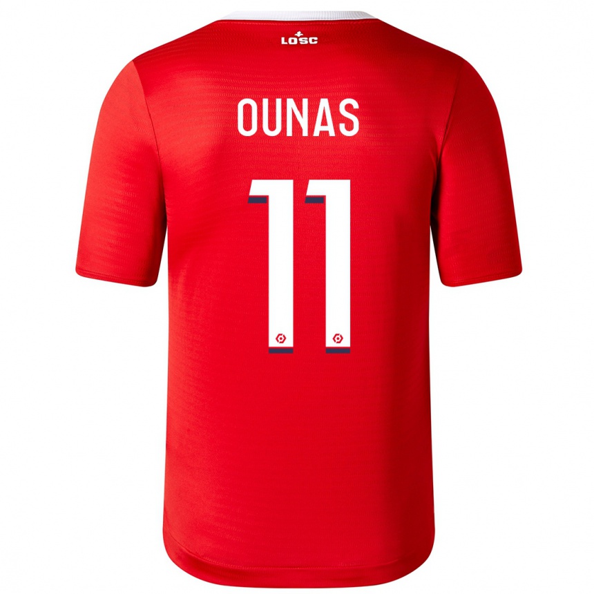 Niño Fútbol Camiseta Adam Ounas #11 Rojo 1ª Equipación 2023/24