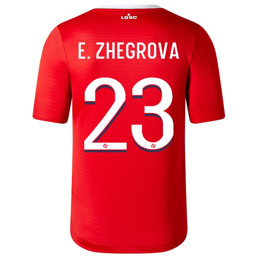 Niño Fútbol Camiseta Edon Zhegrova #23 Rojo 1ª Equipación 2023/24