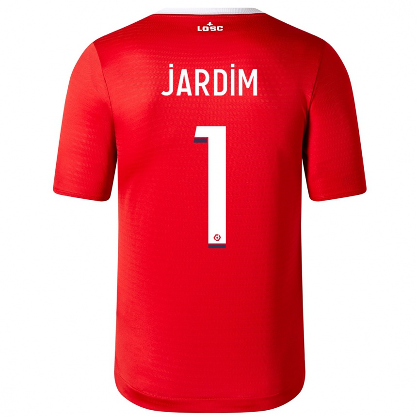 Niño Fútbol Camiseta Leo Jardim #1 Rojo 1ª Equipación 2023/24