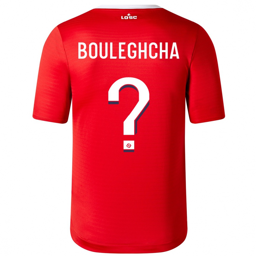 Niño Fútbol Camiseta Ismail Bouleghcha #0 Rojo 1ª Equipación 2023/24