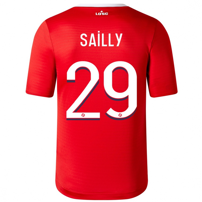 Niño Fútbol Camiseta Charlotte Sailly #29 Rojo 1ª Equipación 2023/24