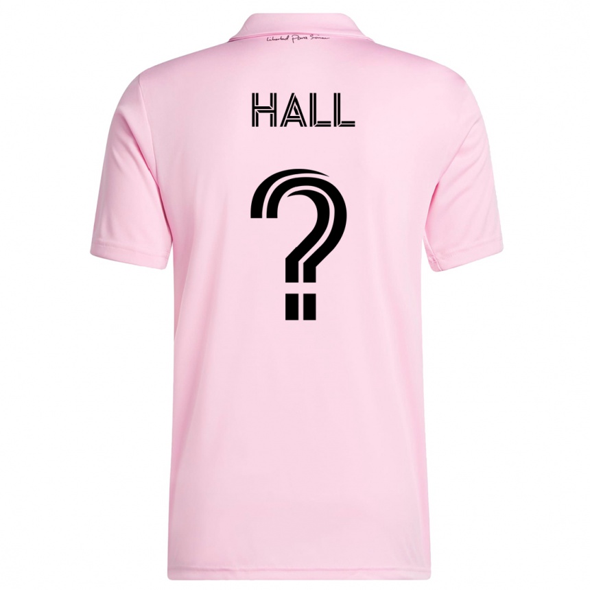 Niño Fútbol Camiseta Tyler Hall #0 Rosa 1ª Equipación 2023/24
