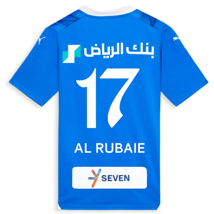 Niño Fútbol Camiseta Mohammed Al-Rubaie #17 Azul 1ª Equipación 2023/24