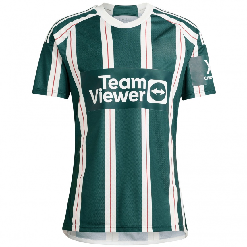 Niño Fútbol Camiseta Ethan Williams #0 Verde Oscuro 2ª Equipación 2023/24