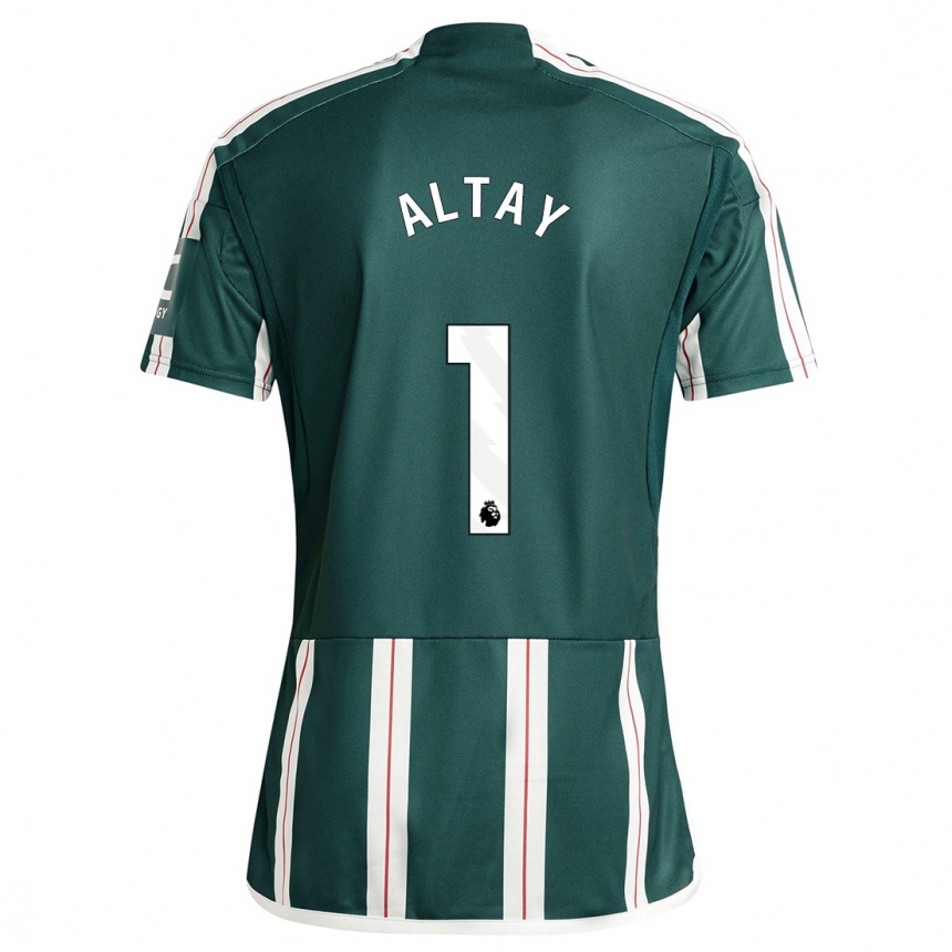 Niño Fútbol Camiseta Altay Bayindir #1 Verde Oscuro 2ª Equipación 2023/24