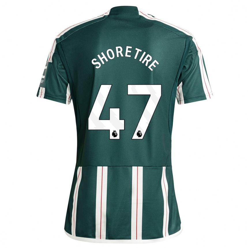 Niño Fútbol Camiseta Shola Shoretire #47 Verde Oscuro 2ª Equipación 2023/24