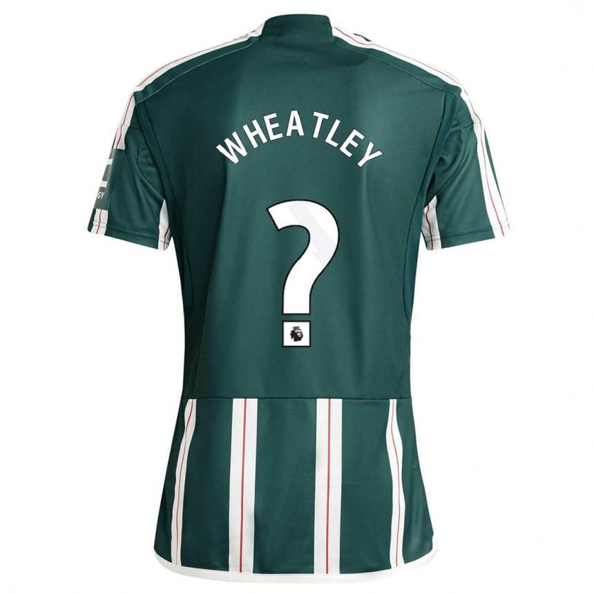 Niño Fútbol Camiseta Ethan Wheatley #0 Verde Oscuro 2ª Equipación 2023/24