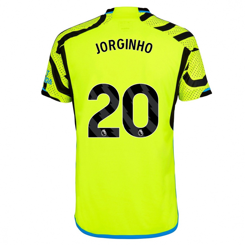 Niño Fútbol Camiseta Jorginho #20 Amarillo 2ª Equipación 2023/24