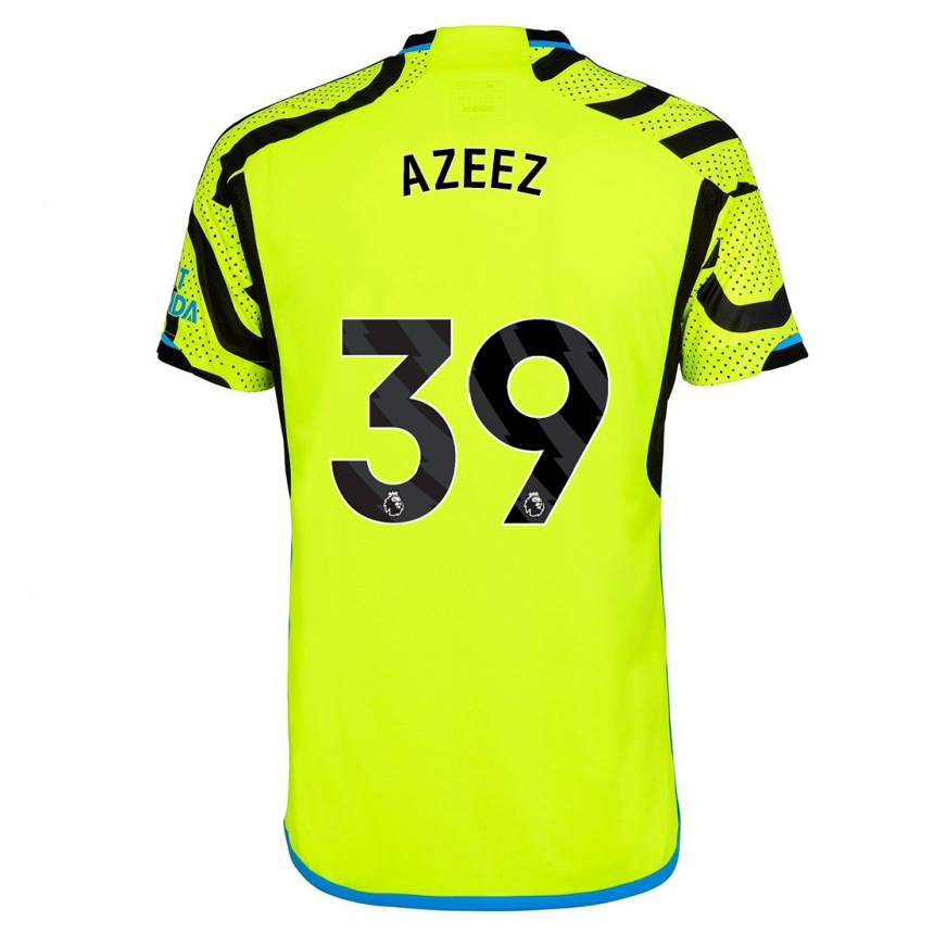 Niño Fútbol Camiseta Miguel Azeez #39 Amarillo 2ª Equipación 2023/24